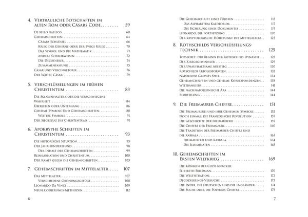 Produktbild: Geheimschriften. Die verschl&uuml;sselte Kommunikation der Geheimdienste, Geheimb&uuml;nde, Wirtschaft und des organisierten Verbrechens