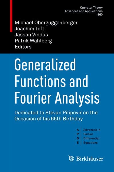 Produktbild: Generalized Functions and Fourier Analysis