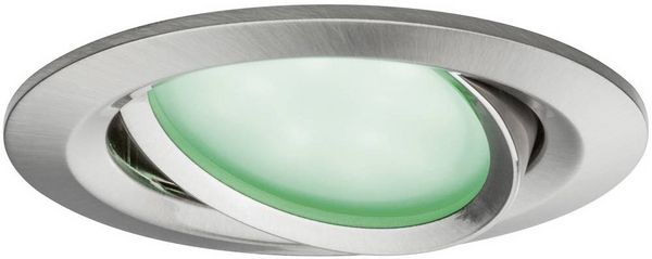 Produktbild: Paulmann 92965 LED-Einbauleuchte 3er Set LED 15.6W Eisen (geb&uuml;rstet)