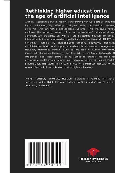 Produktbild: Rethinking higher education in the age of artificial intelligence