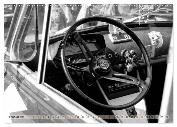 Produktbild: il Cinquecento - Details im Fokus - im Look eines legend&auml;ren Analogfilms (hochwertiger Premium Wandkalender 2025 DIN A2 quer), Kunstdruck in Hochglanz
