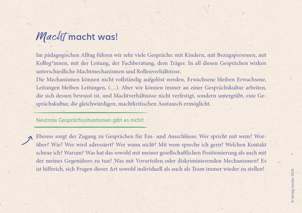 Produktbild: Vorurteilen und Diskriminierung in der Kita begegnen. 40 Reflexionskarten f&uuml;r die Teamarbeit
