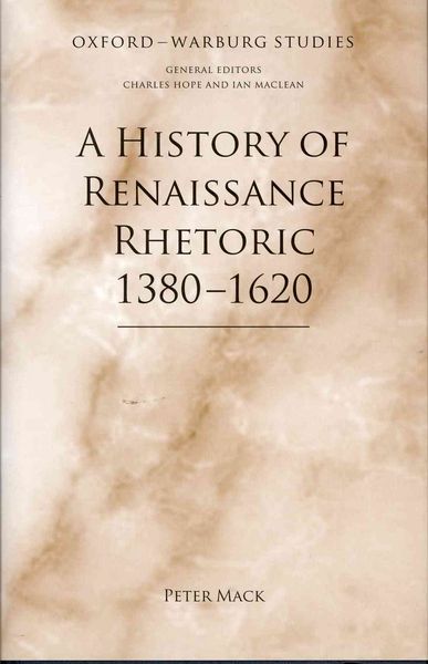Produktbild: Hist Of Renaissance Rhetoric 1