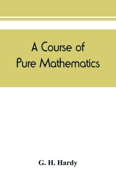 Produktbild: A course of pure mathematics
