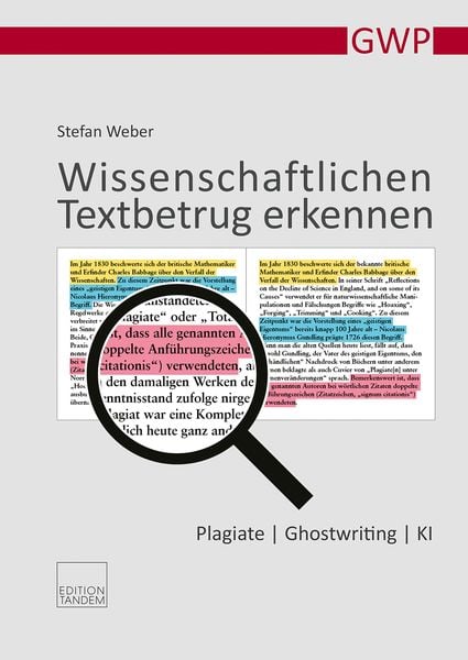 Produktbild: Wissenschaftlichen Textbetrug erkennen