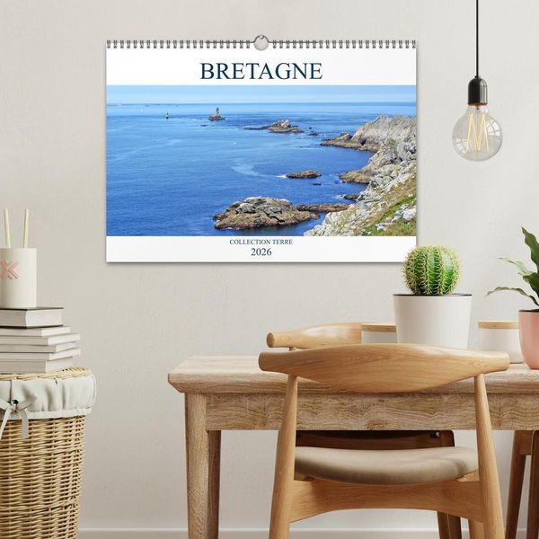 Produktbild: Collection Terre BRETAGNE (Calendrier mural 2026 DIN A3 vertical), CALVENDO calendrier mensuel