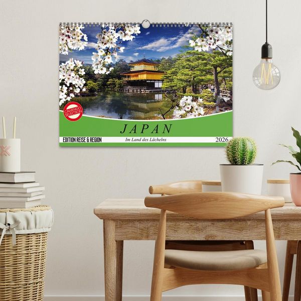 Produktbild: Japan. Im Land des L&auml;chelns (Wandkalender 2026 DIN A3 quer), CALVENDO Monatskalender