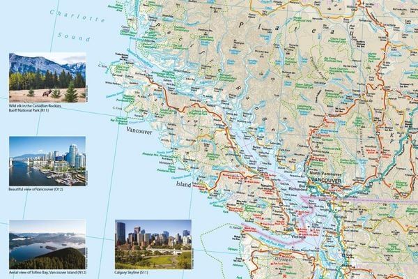 Produktbild: Reise Know-How Landkarte Kanada, West | Canada, West (1:1.900.000)