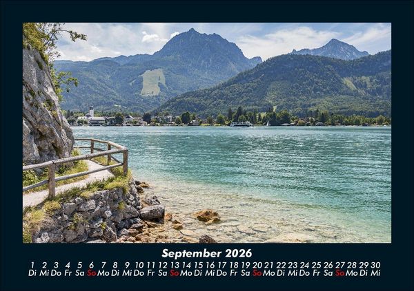 Produktbild: Landschaftskalender 2026 Fotokalender DIN A5
