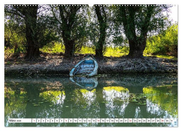 Produktbild: Rund um das Donaudelta (hochwertiger Premium Wandkalender 2026 DIN A2 quer), Kunstdruck in Hochglanz