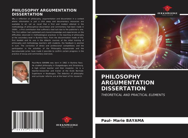 Produktbild: PHILOSOPHY ARGUMENTATION DISSERTATION