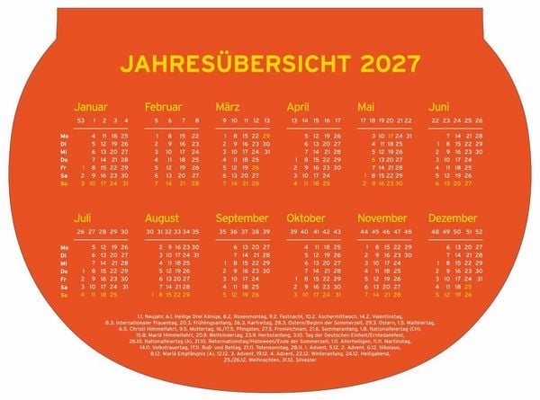 Produktbild: Dumme Spr&uuml;che Kalender 2027 - F&uuml;r Gescheite!