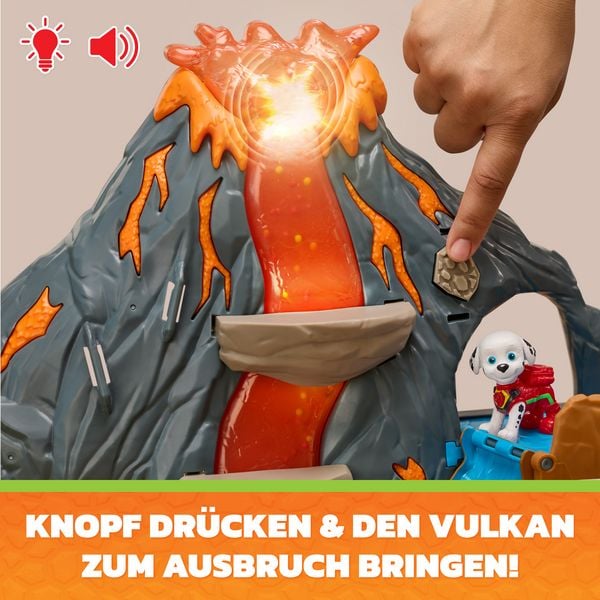 Produktbild: PAW Patrol: Der Dino Film, Super-Lava-Blast Vulkan-Spielset