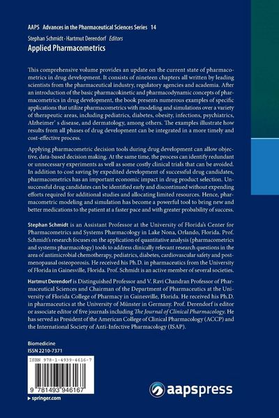 Produktbild: Applied Pharmacometrics