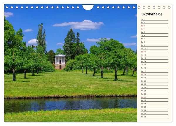Produktbild: Spaziergang durch den W&ouml;rlitzer Park (Wandkalender 2026 DIN A4 quer), CALVENDO Monatskalender