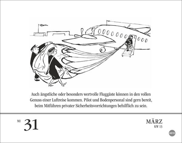 Produktbild: Loriot Tagesabrei&szlig;kalender 2027