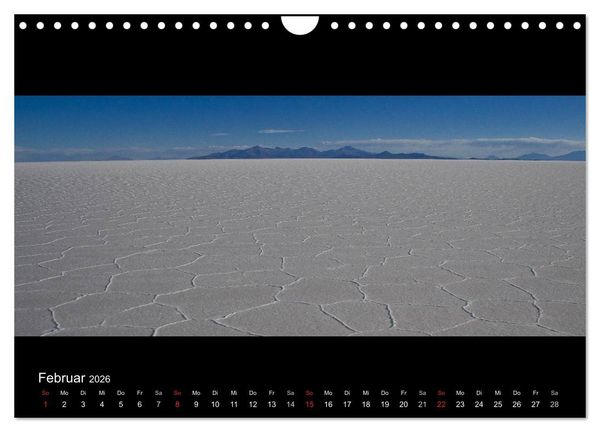Produktbild: Peru & Bolivien - Land der Inka (Wandkalender 2026 DIN A4 quer), CALVENDO Monatskalender