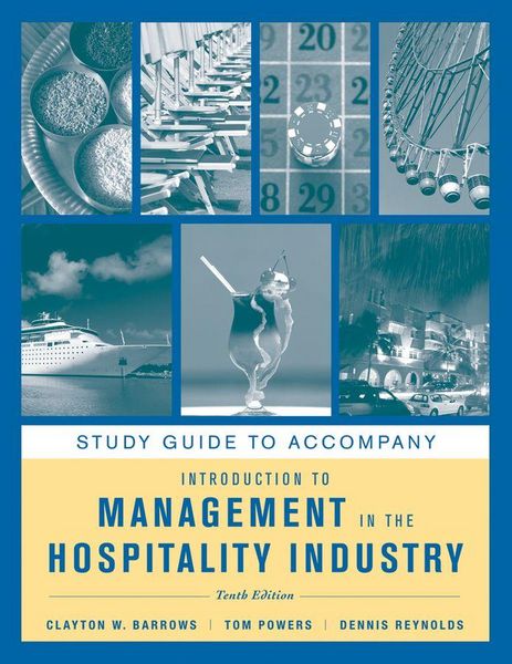 Produktbild: Study Guide to Accompany Introduction to Management in the Hospitality Industry, 10e