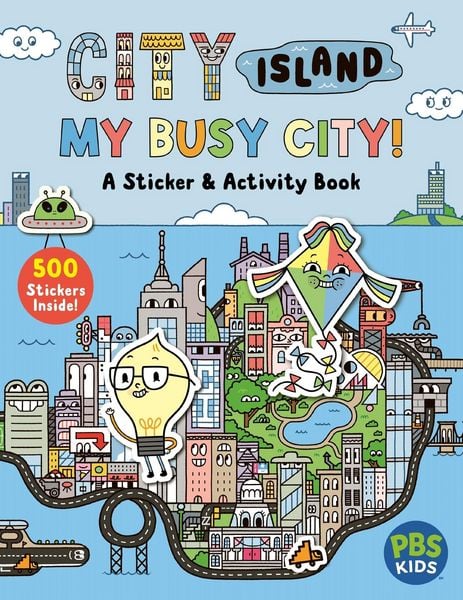 Produktbild: City Island: My Busy City A Sticker & Activity Book