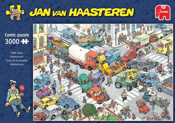 Jan van Haasteren - Verkehrschaos