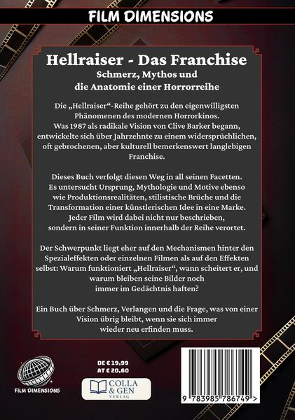Produktbild: Hellraiser &ndash; Das Franchise (Film Dimensions)