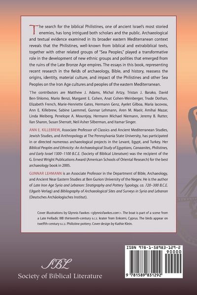 Produktbild: The Philistines and Other "Sea Peoples" in Text and Archaeology