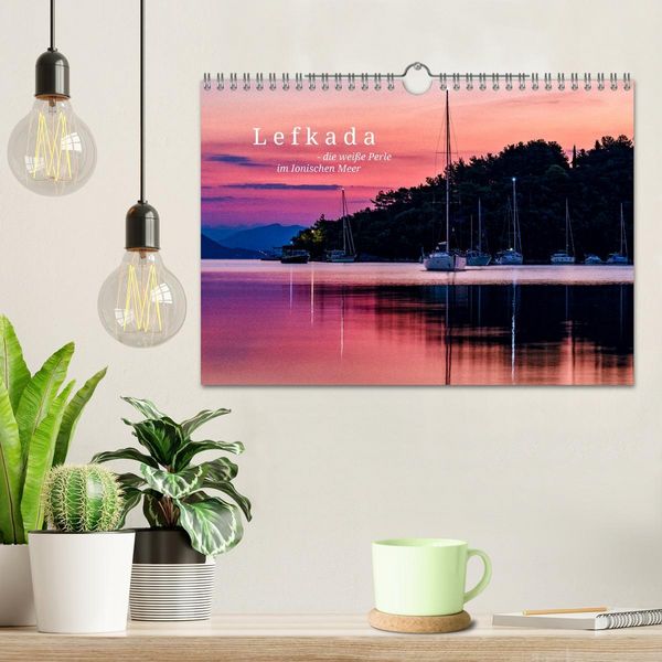 Produktbild: Lefkada - die wei&szlig;e Perle im Ionischen Meer (Wandkalender 2026 DIN A4 quer), CALVENDO Monatskalender