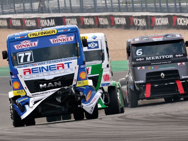 Produktbild: CALVENDO Puzzle European Truck Racing Championship 1000 Teile Lege-Gr&ouml;&szlig;e 64 x 48 cm Foto-Puzzle Bild von Dieter-M. Wilczek