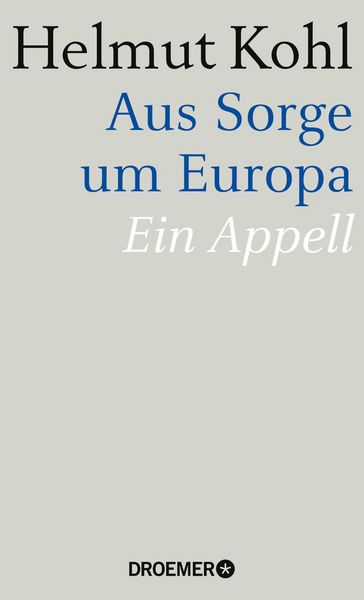 Produktbild: Aus Sorge um Europa