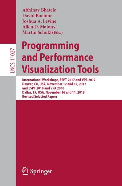Produktbild: Programming and Performance Visualization Tools