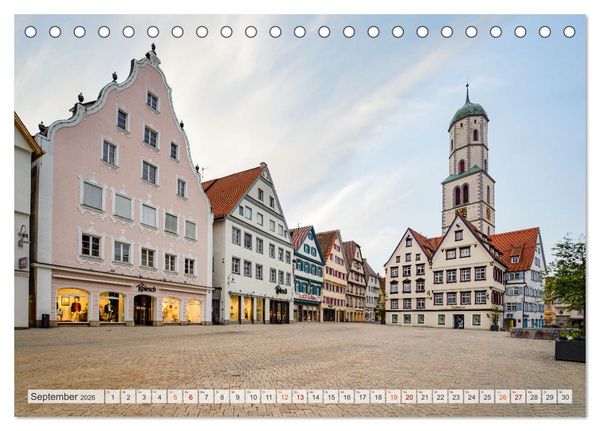 Produktbild: Biberach an der Ri&szlig; Impressionen (Tischkalender 2026 DIN A5 quer), CALVENDO Monatskalender