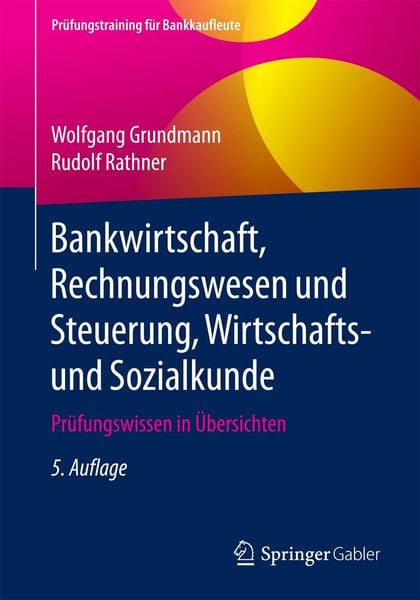 Produktbild: Bankwirtschaft, Rechnungswesen und Steuerung, Wirtschafts- und Sozialkunde