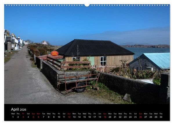 Produktbild: Iona Scotland's Mystical Isle (High Quality Premium Wall Calendar 2026 DIN A2 landscape),CALVENDO 12 Month Wall Calendar