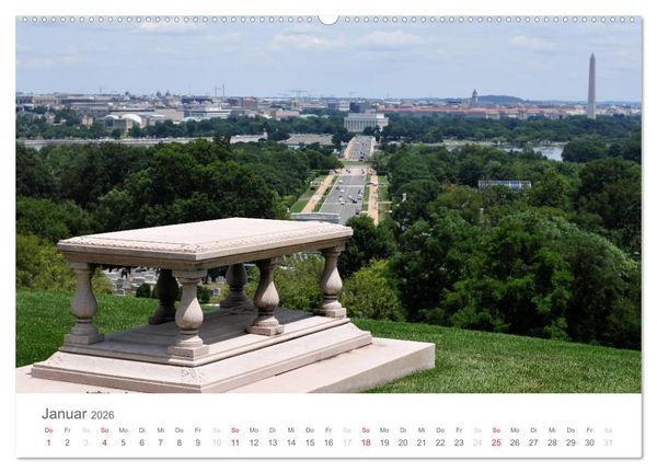 Produktbild: Washington im Auge des Fotografen (Wandkalender 2026 DIN A2 quer), CALVENDO Monatskalender