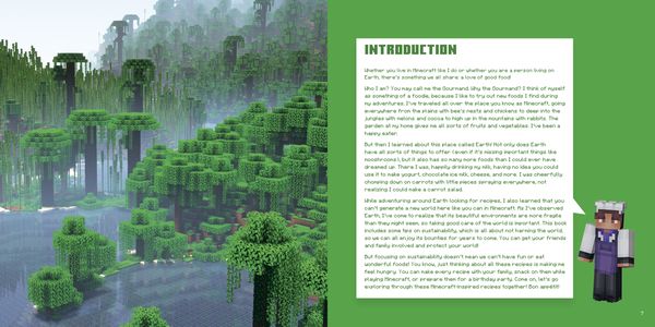Produktbild: The Crafter's Kitchen: An Official Minecraft Cookbook for Young Chefs and Their Families