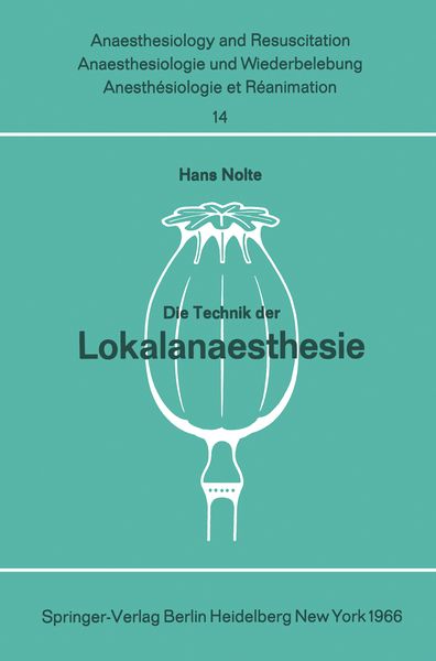 Produktbild: Die Technik der Lokalanaesthesie