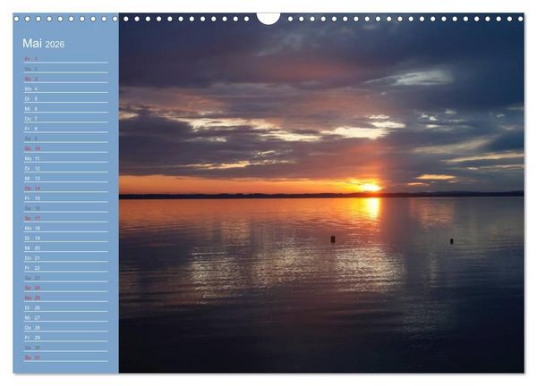 Produktbild: Am sch&ouml;nen Chiemsee (Wandkalender 2026 DIN A3 quer), CALVENDO Monatskalender