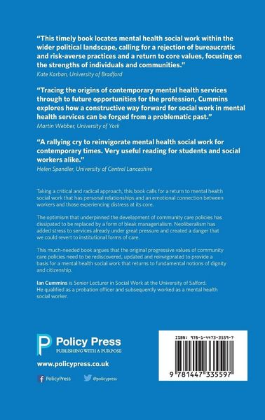 Produktbild: Mental Health Social Work Reimagined