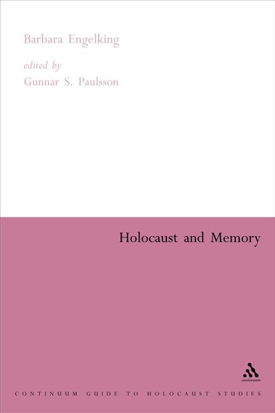 Produktbild: Holocaust and Memory