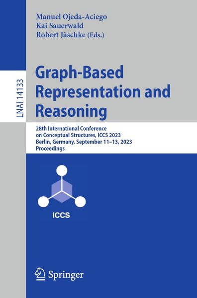 Produktbild: Graph-Based Representation and Reasoning