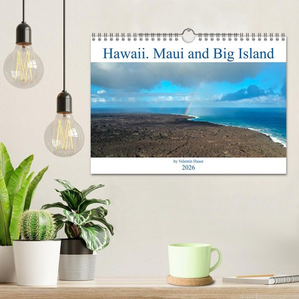 Produktbild: Hawaii, Maui and Big Island (Wall Calendar 2026 DIN A4 landscape), CALVENDO 12 Month Wall Calendar