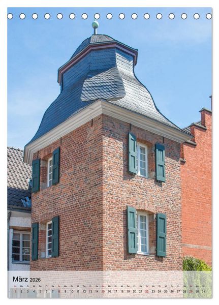 Produktbild: D&uuml;sseldorf - Historisches Kaiserswerth (Tischkalender 2026 DIN A5 hoch), CALVENDO Monatskalender