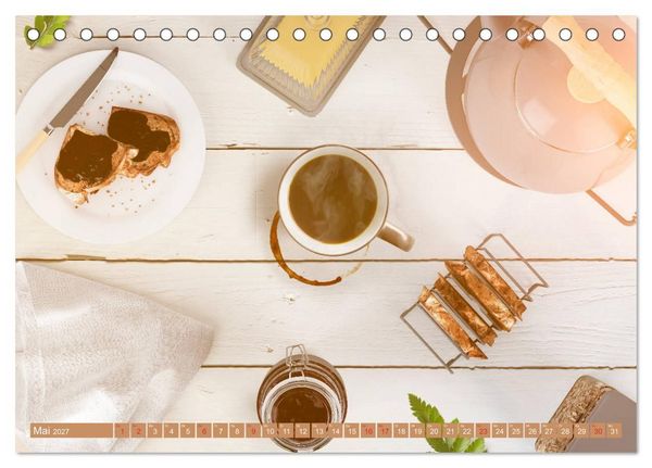 Produktbild: Auf einen Kaffee? (Tischkalender 2027 DIN A5 quer), CALVENDO Monatskalender