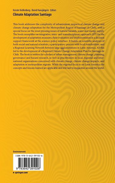 Produktbild: Climate Adaptation Santiago