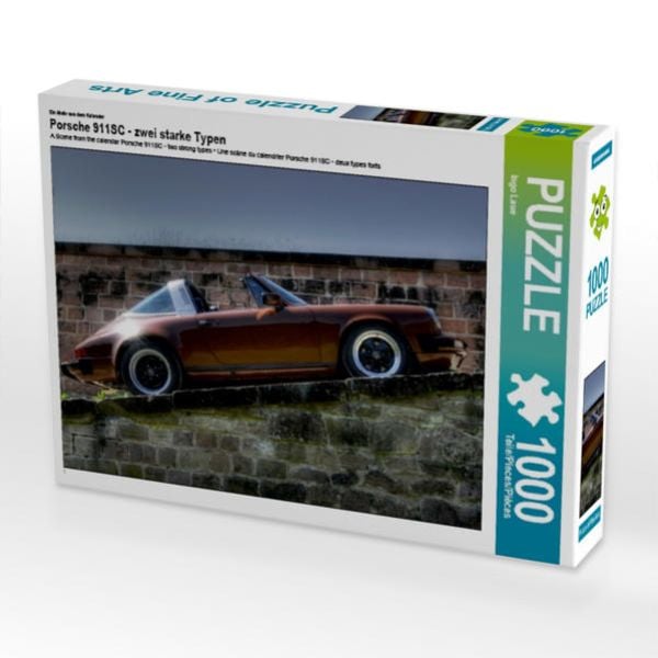CALVENDO Puzzle Porsche 911SC - zwei starke Typen 1000 Teile Lege-Größe 64 x 48 cm Foto-Puzzle Bild von Ingo Laue