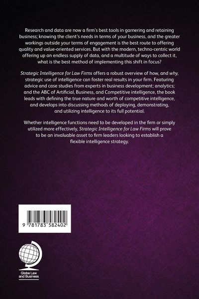 Produktbild: Strategic Intelligence for Law Firms