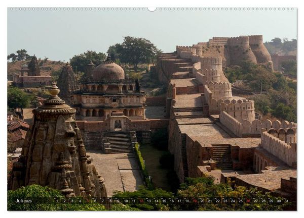 Produktbild: INDIEN - bunt und geheimnisvoll (Wandkalender 2026 DIN A2 quer), CALVENDO Monatskalender