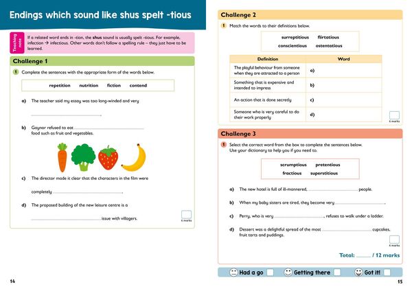 Produktbild: Collins Ks2 Sats Practice -- Year 6 Spelling Sats Targeted Practice Workbook