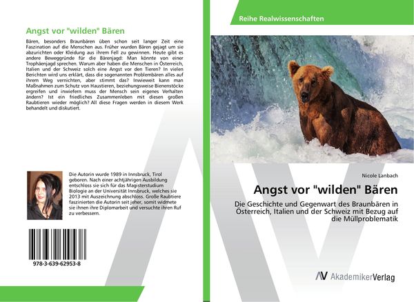 Produktbild: Angst vor "wilden" B&auml;ren