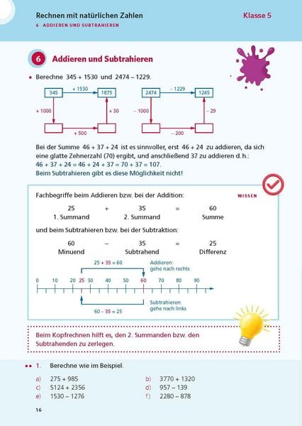 Produktbild: PONS Das gro&szlig;e &Uuml;bungsbuch Mathematik 5.-10. Klasse
